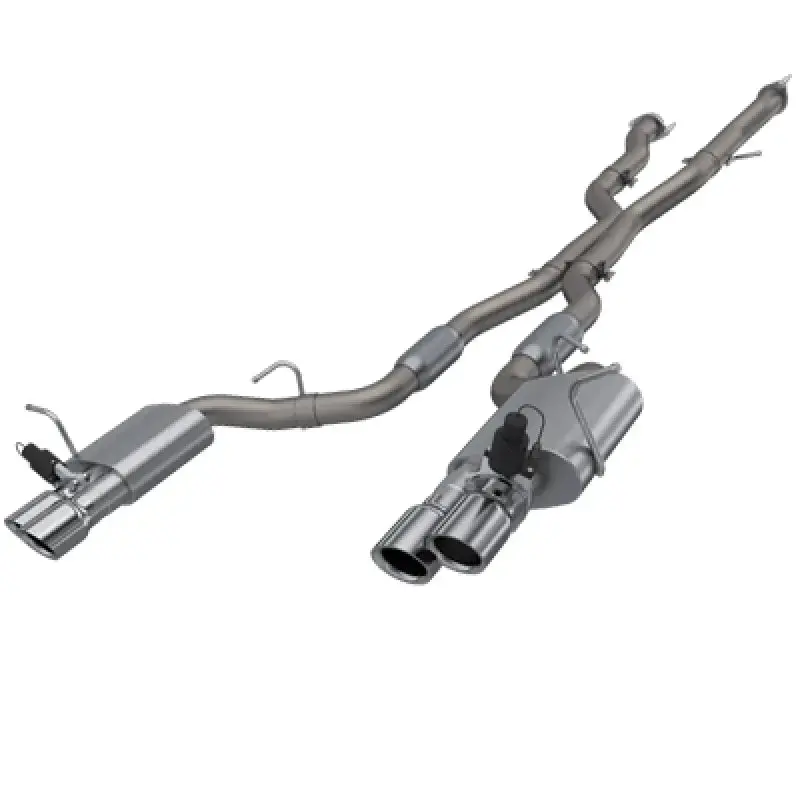 Qtp 2018+ Jeep Grand Cherokee Trackhawk 304Ss Screamer Cat-Back Exhaust W/4In Tips 1