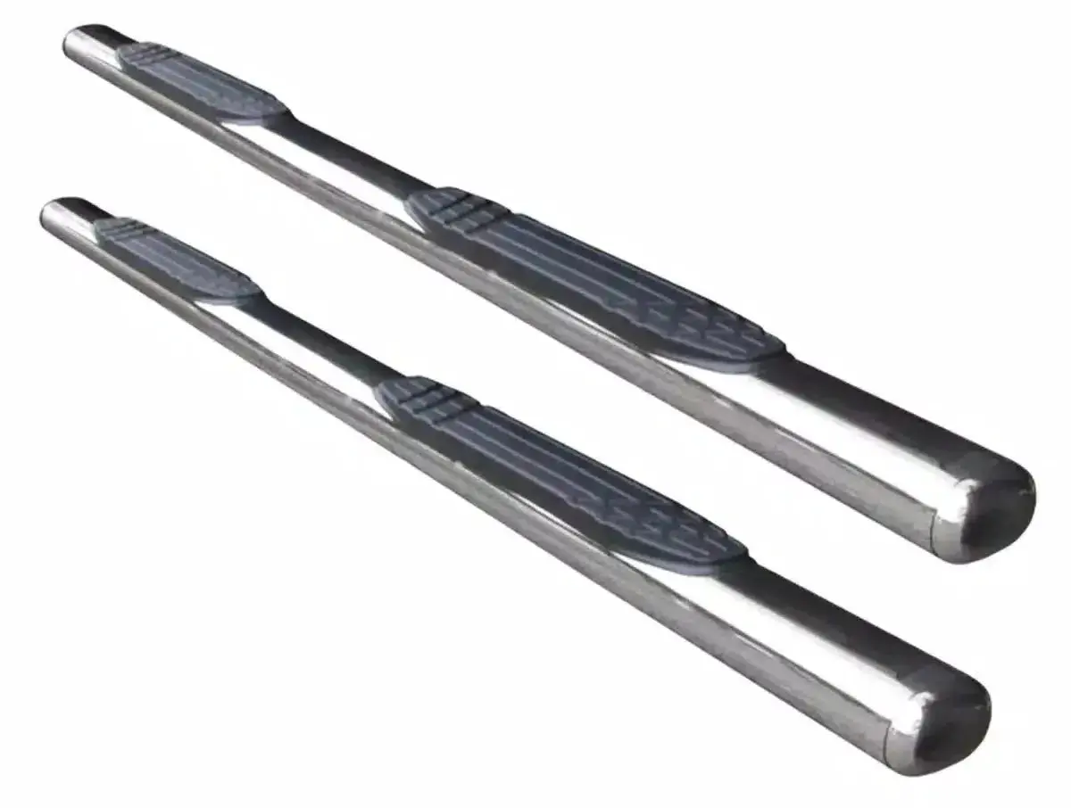 Go Rhino 4" 1000 Series Polished Nerf Bars 19-26 Ram 1500, Rho & Trx Crew Cab 1