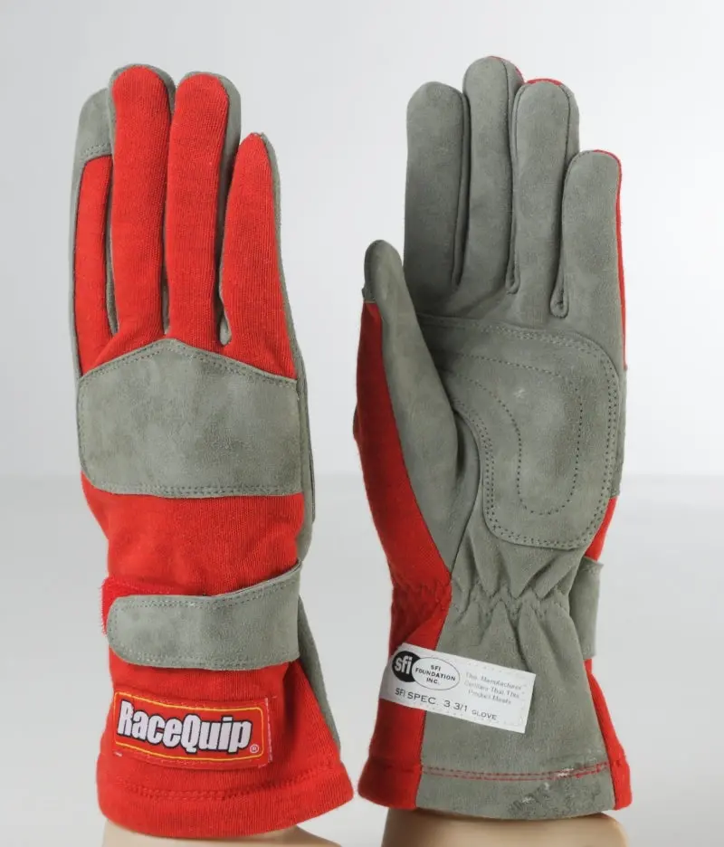 Racequip Red 1-Layer Sfi-1 Glove - Large 1