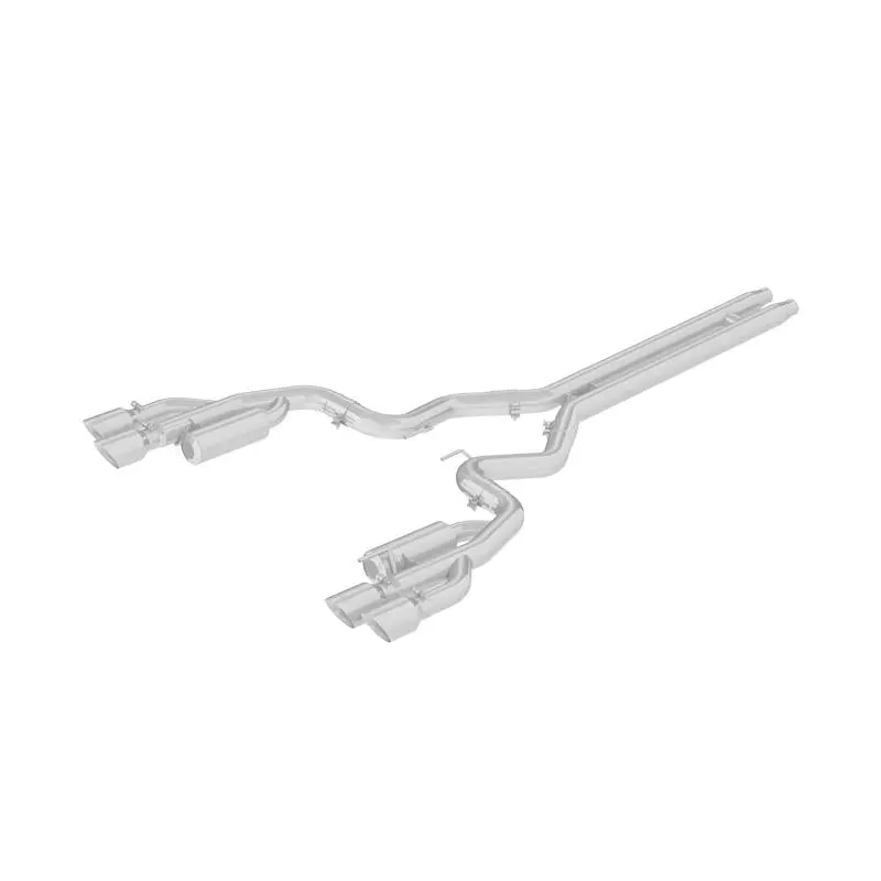Mbrp 18-19 Ford Mustang Gt 5.0 3In Cat Back Quad Tip Race Version - T304 1