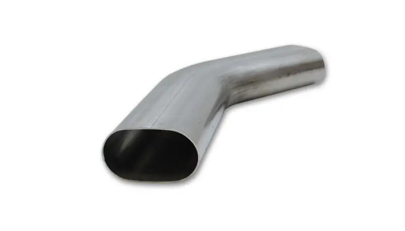 Vibrant 3In Oval (Nominal Size) T304 Ss 45 Deg Mandrel Bend 6In X 6In Leg Lengths 1