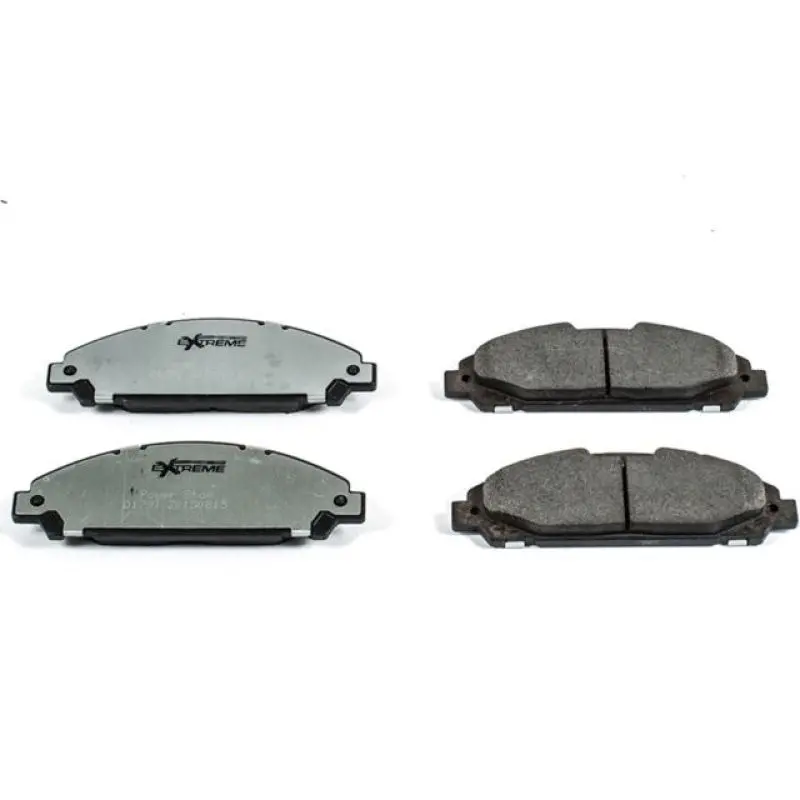 Power Stop 15-19 Ford Mustang Front Z26 Extreme Street Brake Pads W/Hardware 1