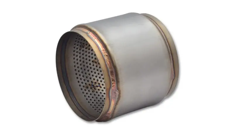 Vibrant Ss Race Muffler 5In Inlet/Outlet X 5In Long 1