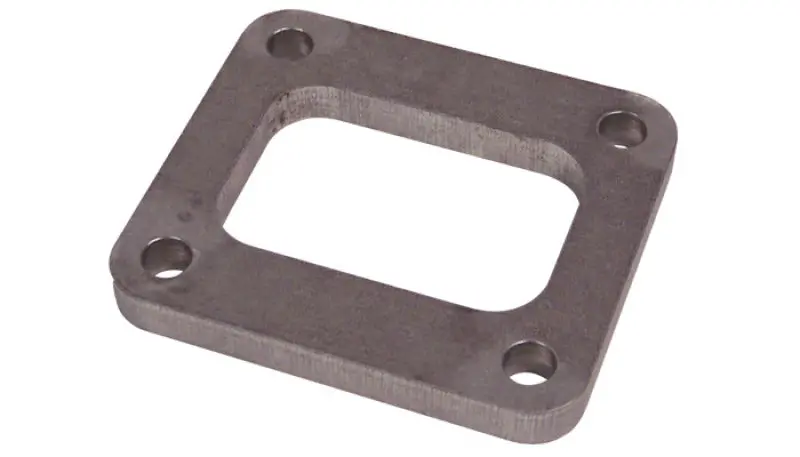 Vibrant T04 Turbo Inlet Flange (Rectangular Inlet) Mild Steel 1/2In Thick 2