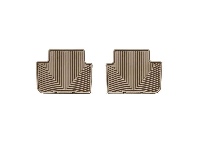 Weathertech 04+ Bmw X3 Rear Rubber Mats - Tan 2