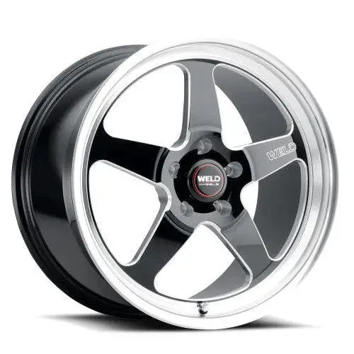 Weld Ventura 5 Drag Gloss Black Wheel With Milled Spokes (Durango / Grand Cherokee Fitment) 1