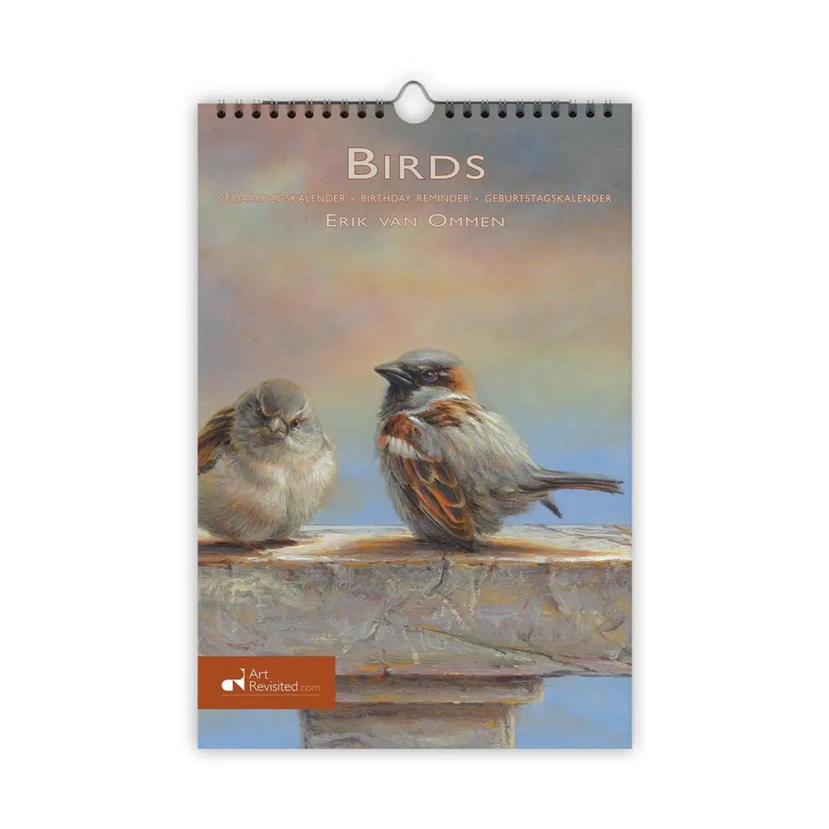 Comello Verjaardagskalender Birds A4 Formaat 1
