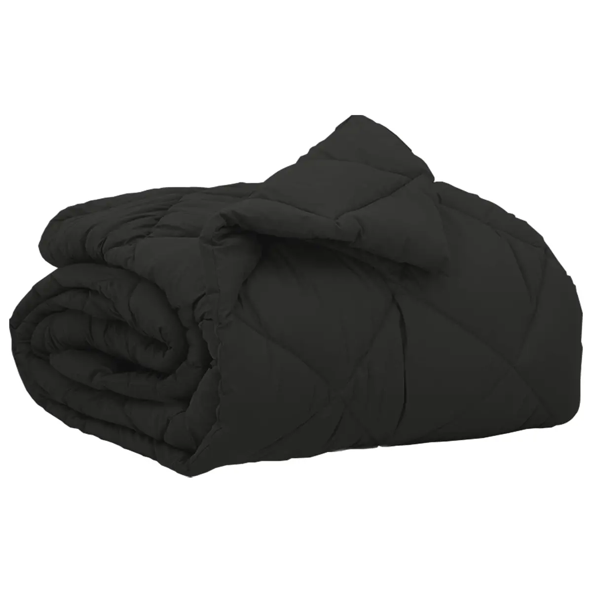Vidaxl Vol Jaar Dekbed Zwart 220 X 135 Cm Microfiber 2
