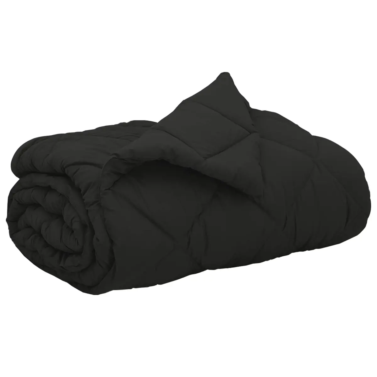 Vidaxl Vol Jaar Dekbed Zwart 240 X 260 Cm Microfiber 2