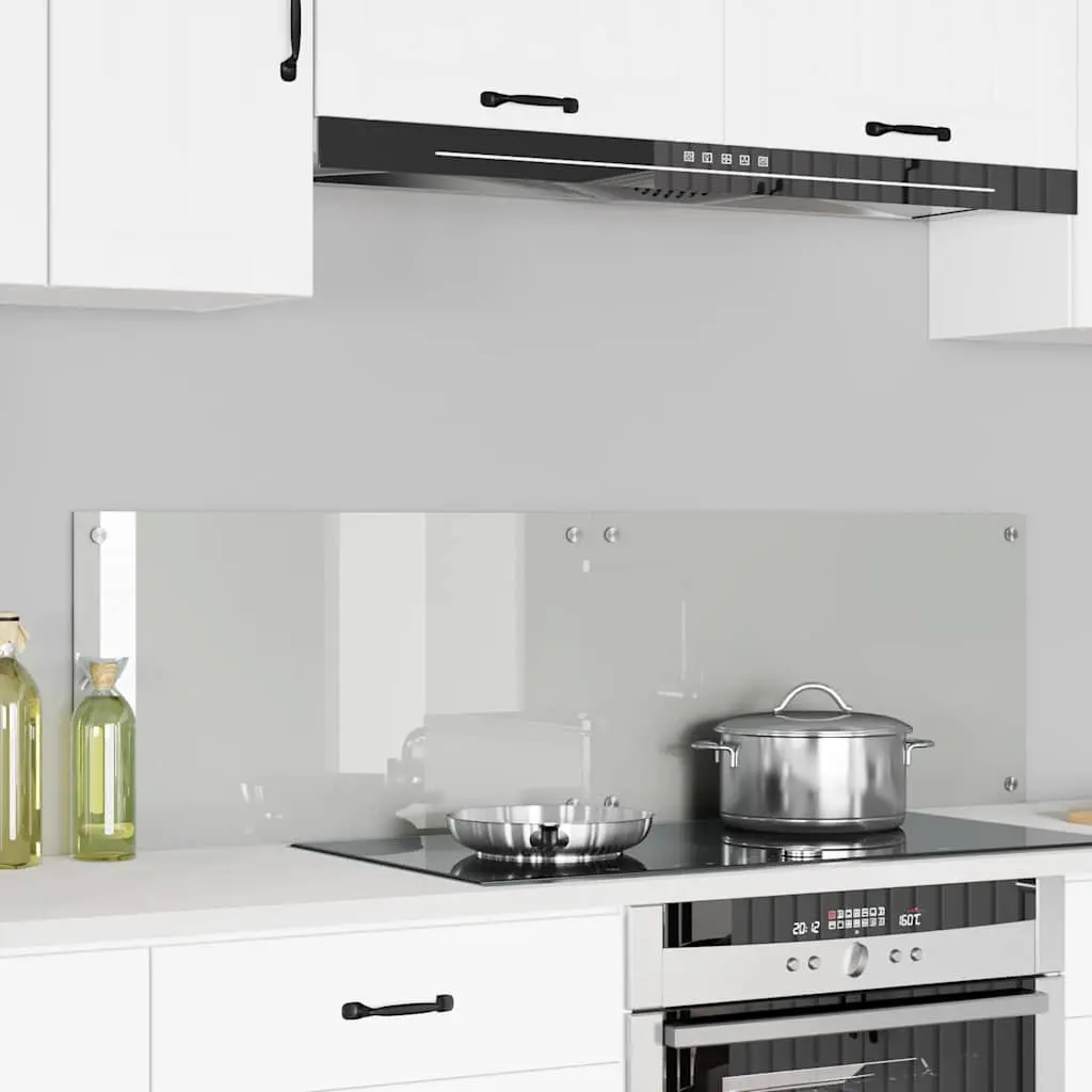 Vidaxl Keuken Achterwand 2 Pcs Doorzichtig 70 X 40 Cm Gehard Glas 1