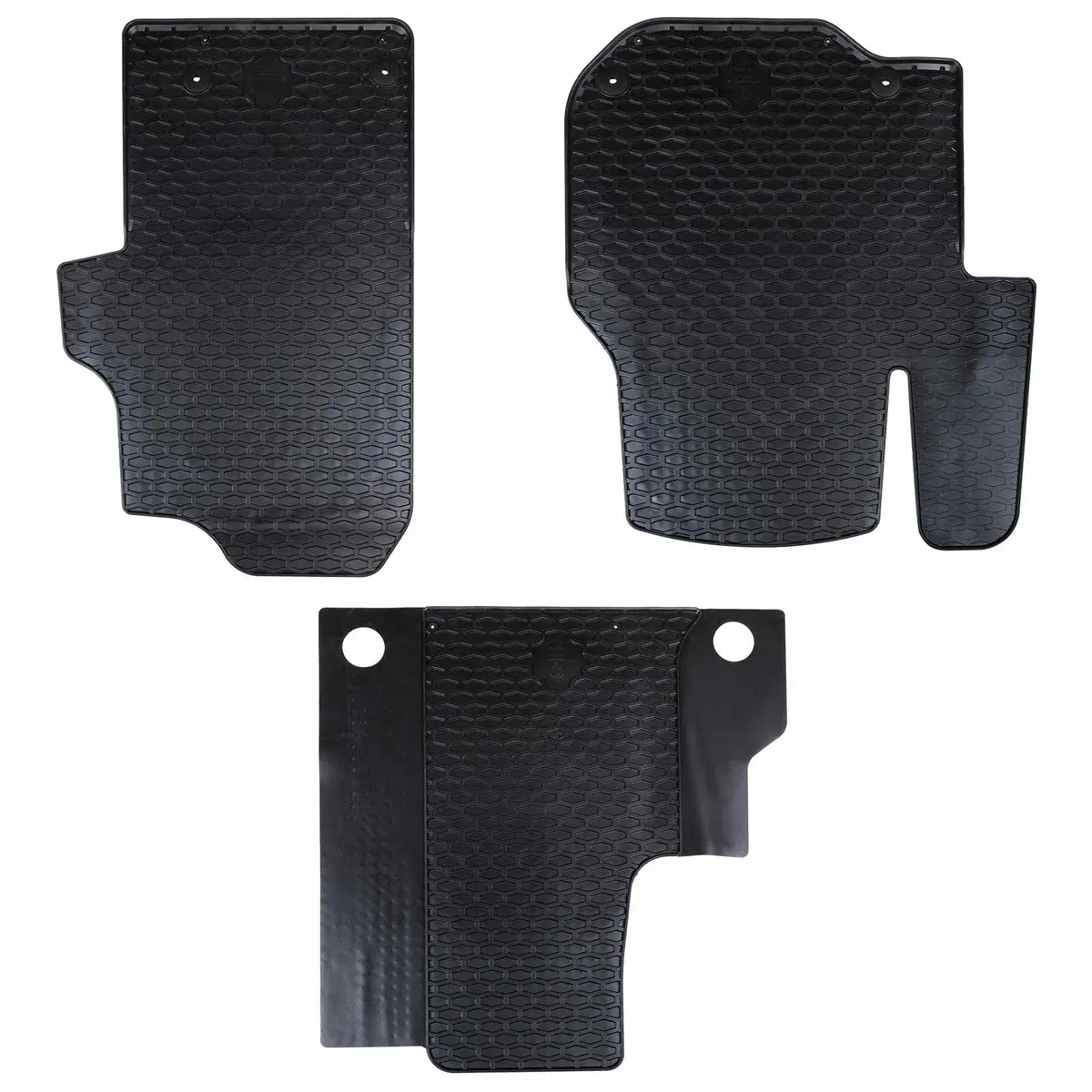 Vidaxl Autobodemmat 3 Pcs Zwart Vw Crafter , Tge Tpe 1
