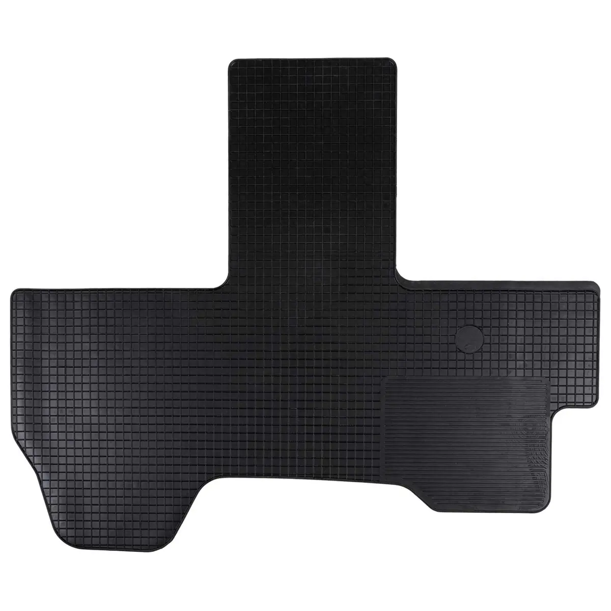 Vidaxl Autobodemmat Zwart Rubber 1