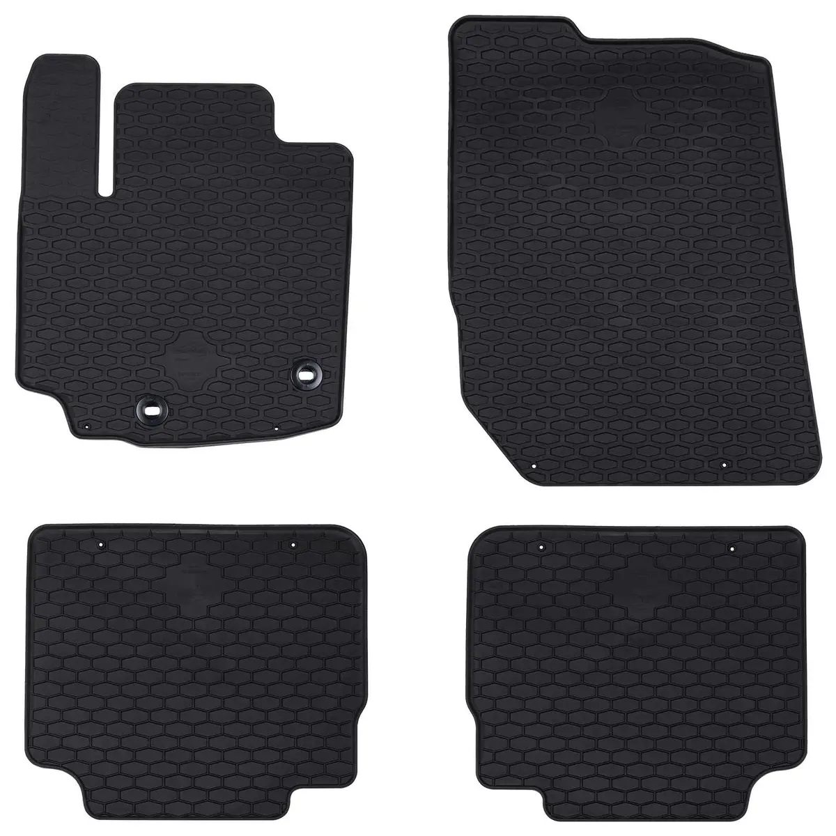 Vidaxl Autobodemmat 4 Pcs Zwart Geschikt Voor Suzuki S-Cross Tpe 1