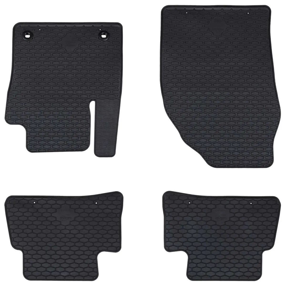 Vidaxl Autobodemmat 4 Pcs Zwart Geschikt Voor Toyota C-Hr Hybrid Tpe 1