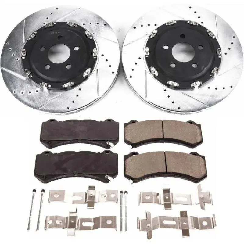 Powerstop 2015-2021 Dodge Challenger/Charger Front Z23 Evolution Sport Brake Kit 6 Piston 1
