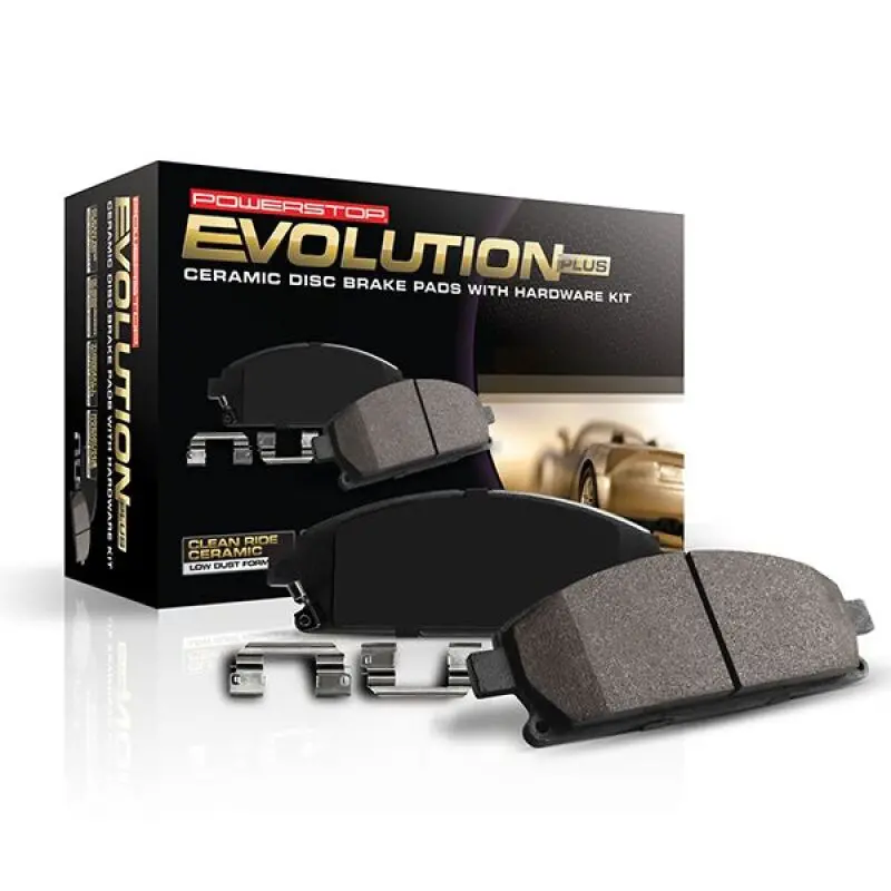 Power Stop 2024 Ford Mustang Front Z17 Evo Ceramic Pad W/Hardware 1
