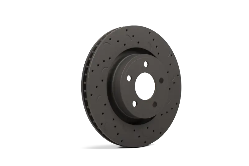 Hawk Talon 2011 Chrysler 200 302Mm Rear Disc Drilled And Slotted Rear Brake Rotor Set 2