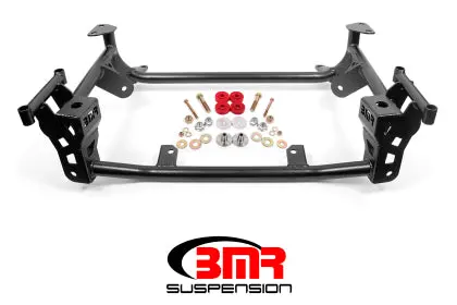 Bmr 15+ Ford Mustang Gt Lightweight K-Member - Black Hammertone Bmrkm761h 1