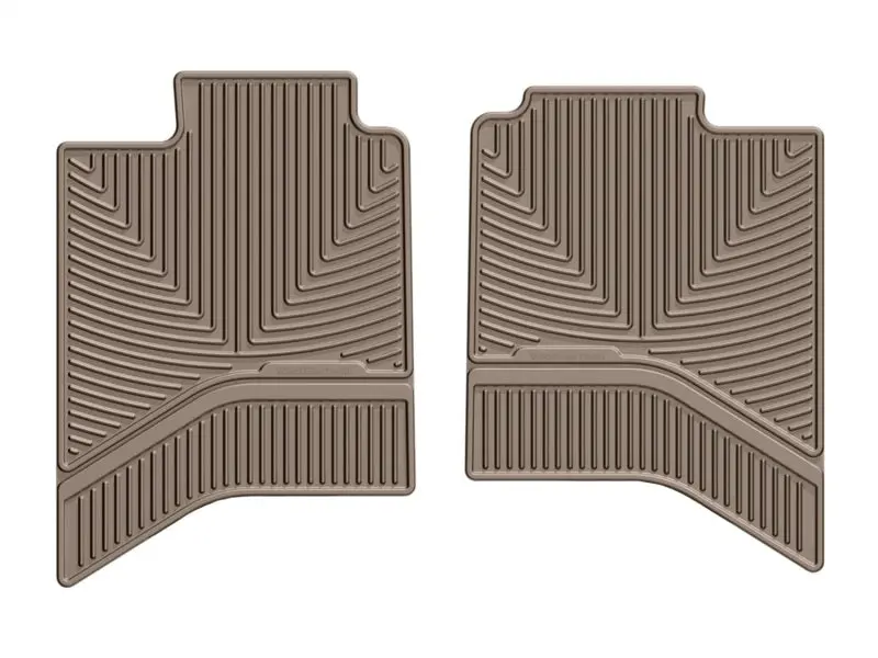 Weathertech 02-14 Dodge Ram 1500 Rear Rubber Mats - Tan 2