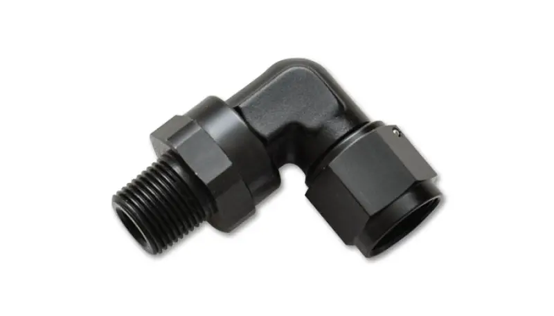 Vibrant -10An To 1/2In Npt Female Swivel 90 Degree Adapter Fitting 2