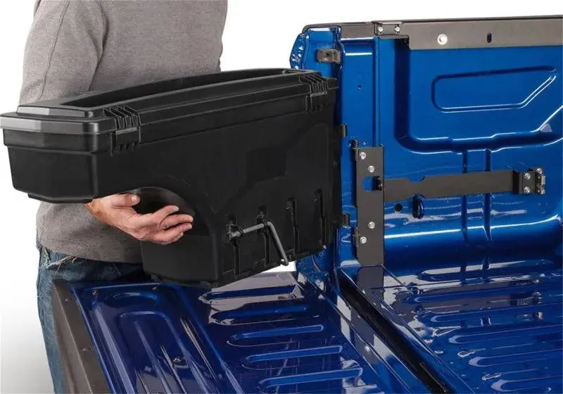 Undercover 19-26 Ram 1500 & Trx / Rho Drivers Side Swing Case - Black Smooth 1
