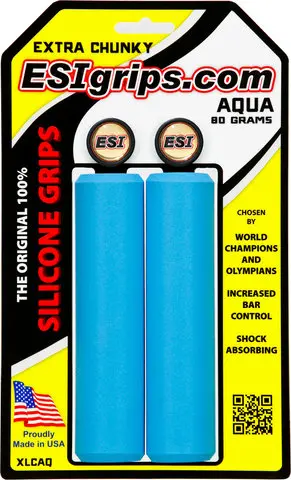 Esi Extra Chunky Silicone Handlebar Grips 1