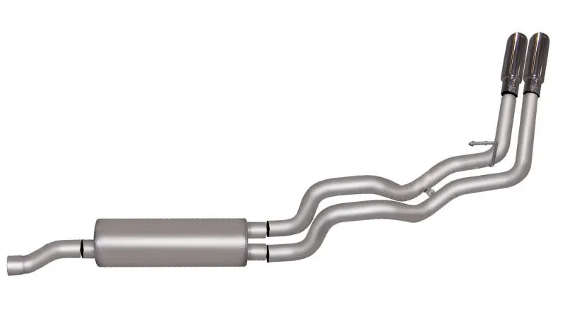 Gibson 09-10 Dodge Ram 1500 Slt 4.7L 2.25In Cat-Back Dual Sport Exhaust - Aluminized 1