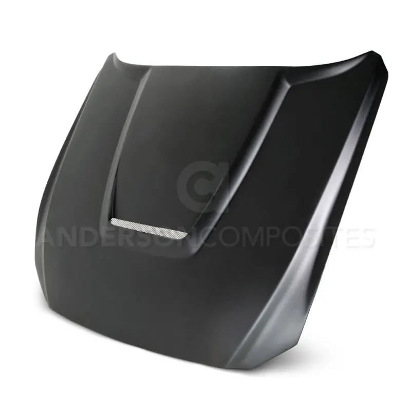 Anderson Composites 15-16 Ford Mustang (Excl. Gt350/Gt350r) Type-Gr Fiberglass Hood 1