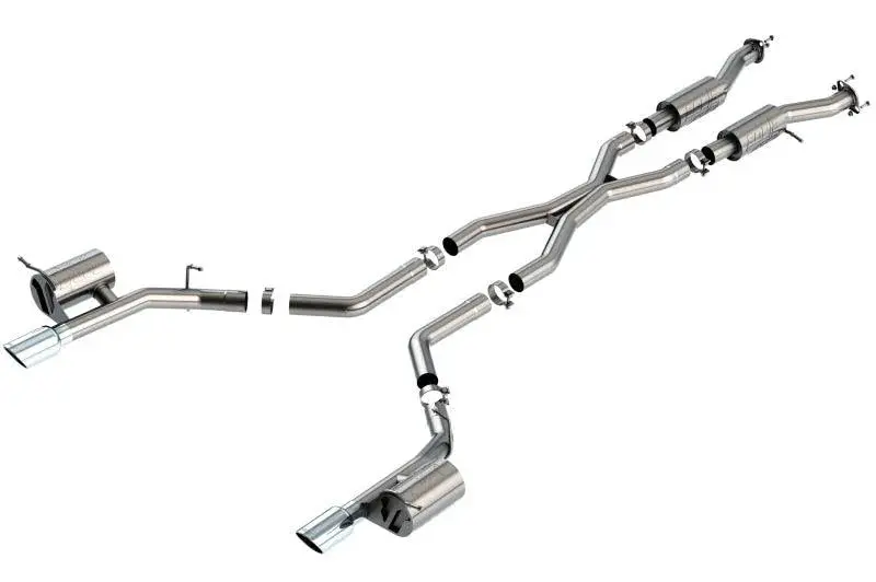 Borla 2021+ Dodge Durango Srt Hellcat 6.2L V8 Awd Atak Cat-Back Exhaust System 1