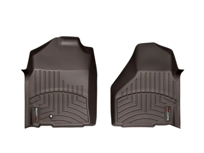 Weathertech 2009+ Dodge Ram 1500 Front Floorliner - Cocoa (Fits Quad/Regular Cab) 1