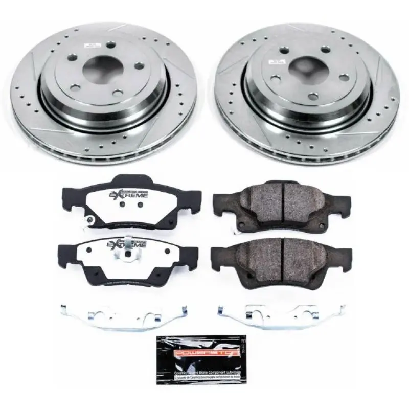 Power Stop 11-19 Dodge Durango Rear Z36 Truck & Tow Brake Kit 1