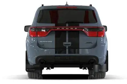 Rally Armor 16-22 Dodge Durango Gt / Rt / Srt / Sxt Black Ur Mud Flap Red Logo 1