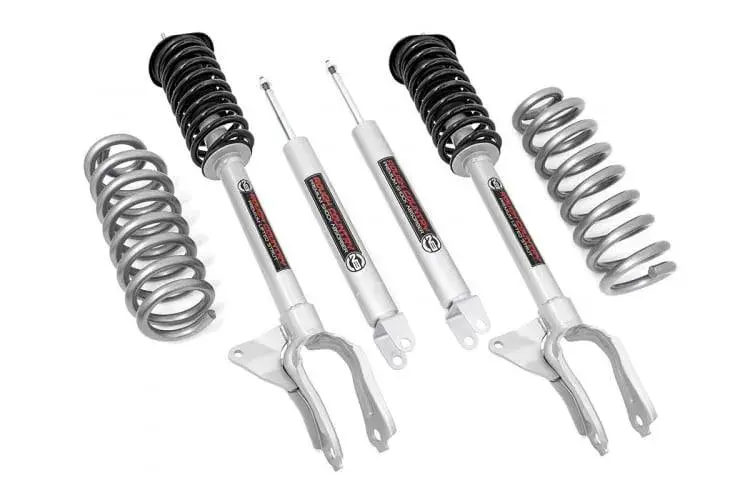 Rough Country 2016-2022 Jeep Grand Cherokee / 2016-2026 Dodge Durango 2.5 Inch Lift Kit 1
