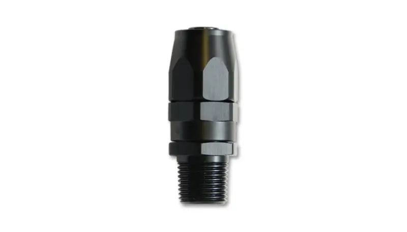 Vibrant -10An Male Npt Straight Hose End Fitting - 1/2 Npt 2