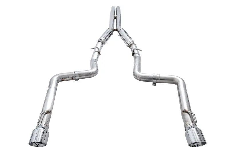 Awe Tuning 2015+ Dodge Charger 6.4L/6.2L Supercharged Track Edition Exhaust - Chrome Silver Tips 1