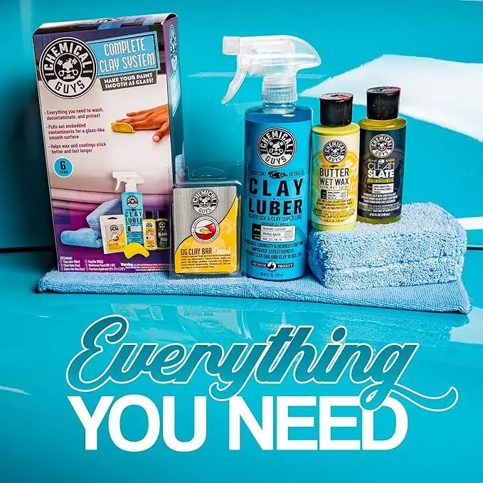 Chemical Guys Cly700 Complete Clay System (6 Items) 1