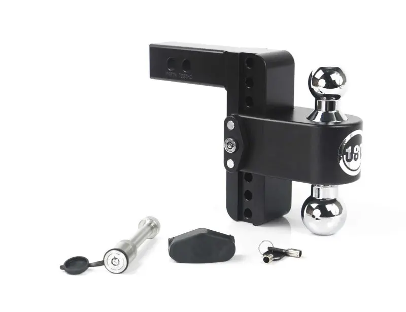 Weigh Safe 180 Hitch 6In Drop Hitch & 2In Shank (10K/12.5K Gtwr) W/Ws05 - Black Cerakote 1