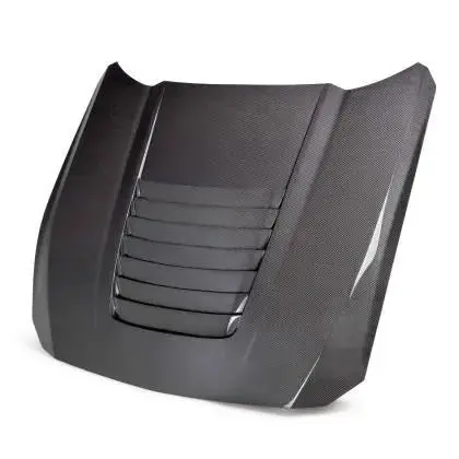 Anderson Composites 2024 Ford Mustang S650 Double-Sided Carbon Fiber Hood 1