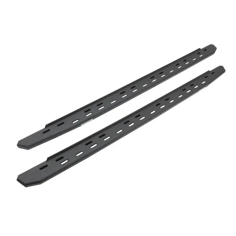 Go Rhino Rb30 Slim Line Running Boards 87In. - Bedliner Coating (Boards Only/Req. Mounting Brackets) 1
