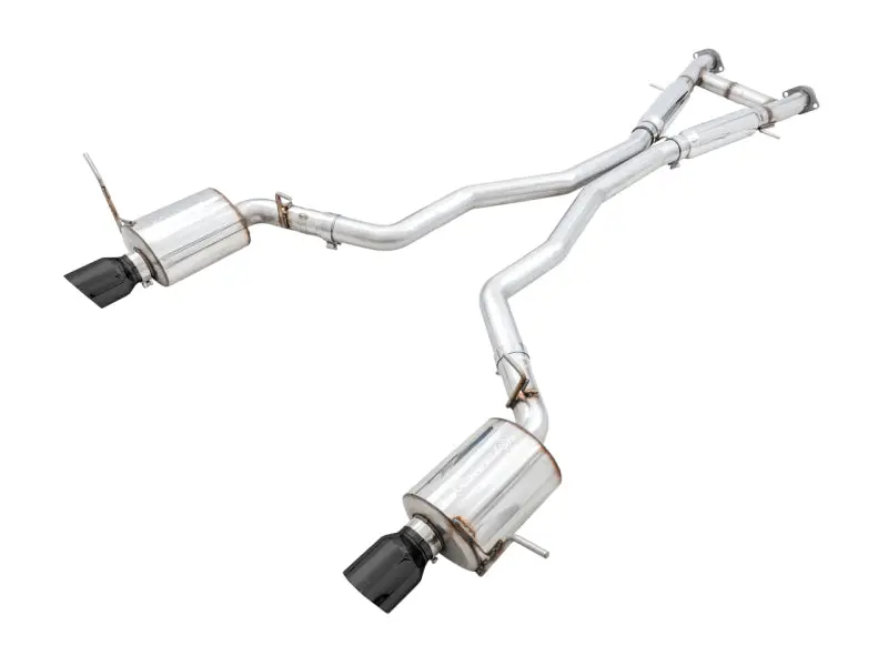 Awe Tuning 2020 Jeep Grand Cherokee Srt Touring Edition Exhaust - Diamond Black Tips 1