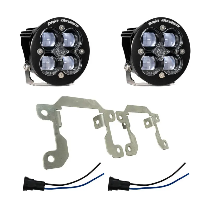 Baja Designs Ford/Subaru Sae Squadron Fog Light Pocket Kit - White 1