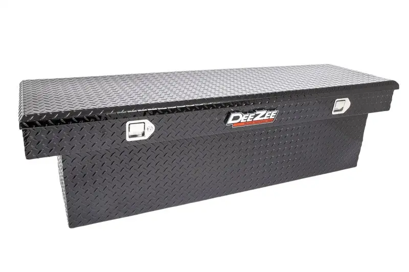 Deezee Universal Tool Box - Red Crossover - Single Lid Black Bt (Deep Black) 1