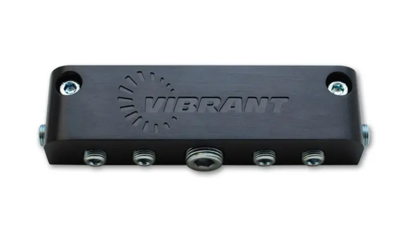 Vibrant Aluminum Vacuum Manifold (New Design) - Black 1