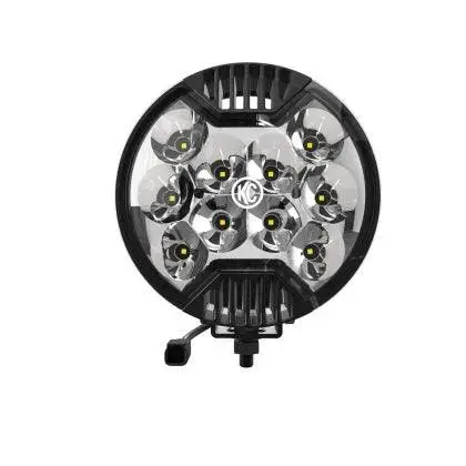 Kc Hilites Slimlite 6In. Led Light 50W Spot Beam (Single) - Black 1