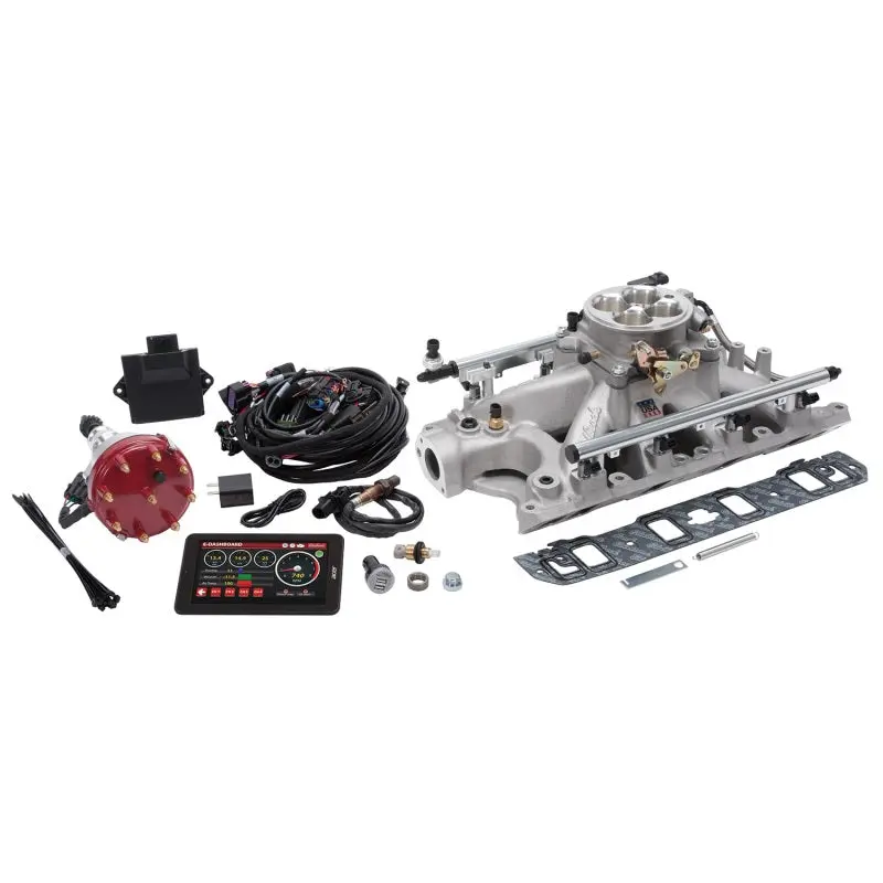 Edelbrock Pro Flo 4 Fuel Injection Kit Seq Port Ford 289-302 Ci 550 Hp 29 Lbhr Injectors Satin 2