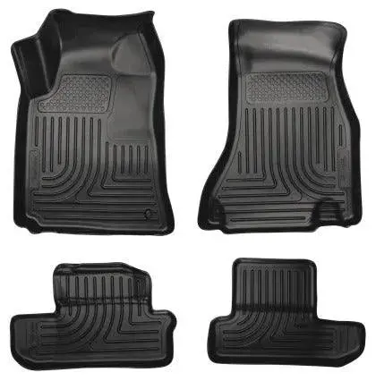 Husky Liners 08-12 Dodge Challenger Weatherbeater Combo Black Floor Liners 1