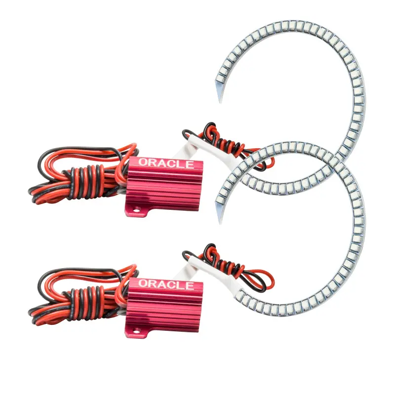 Oracle 18-21 Ford Mustang Led Headlight Halo Kit - Red 1
