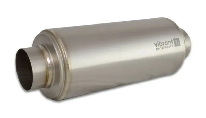 Vibrant Titanium Resonator 2.5In. Inlet / 2.5In. Outlet X 16In. Long 1