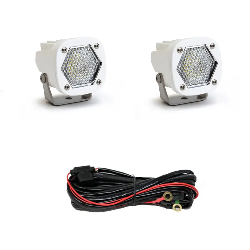 Baja Designs Led Light Pods S1 Work/Scene White Pair 1