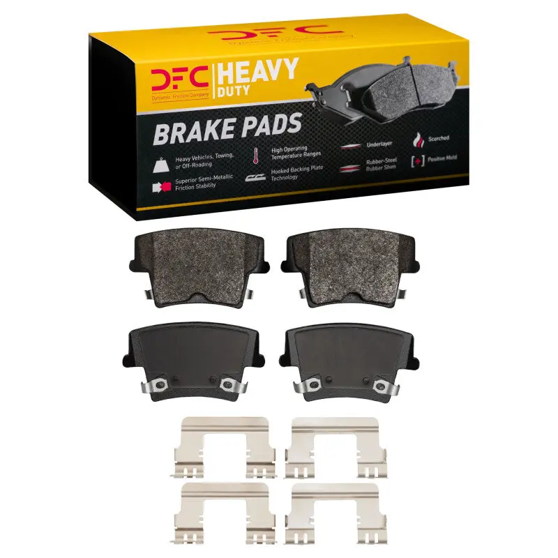 Dfc 05-23 Chrysler 300 Rear Heavy Duty Pads And Hardware Kit 1